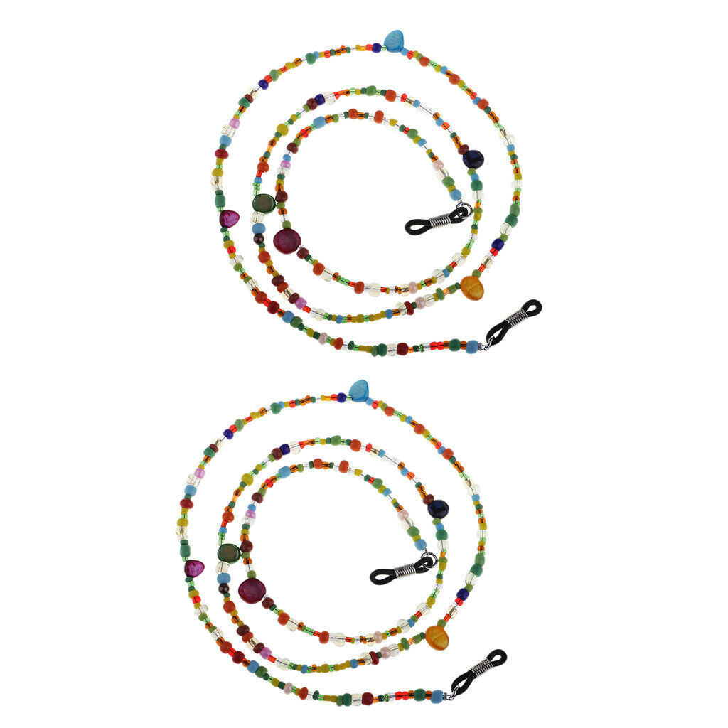 2pcs Colorful Acrylic Eyeglass Sunglasses Holder