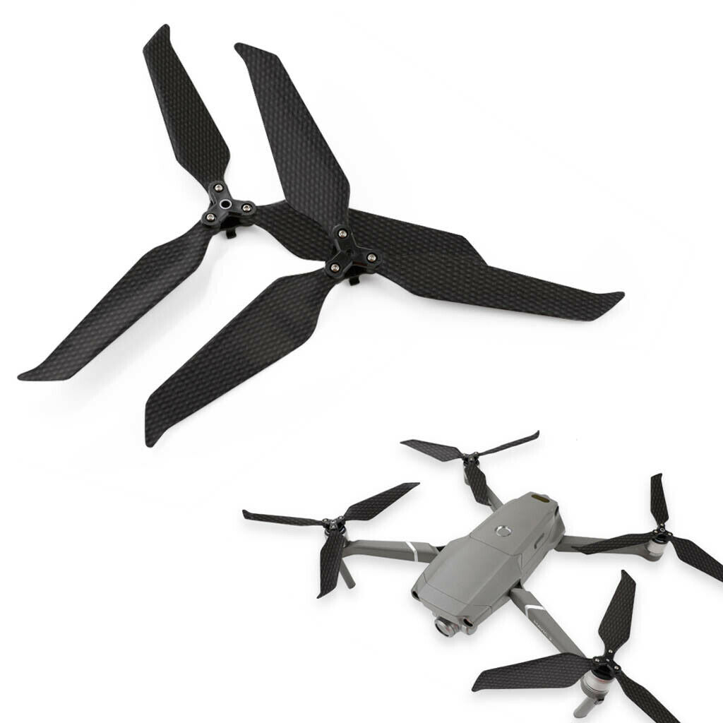 Carbon Fiber 8743 3-Leaf Propeller Prop Replacement for DJI Mavic 2 PRO/ZOOM