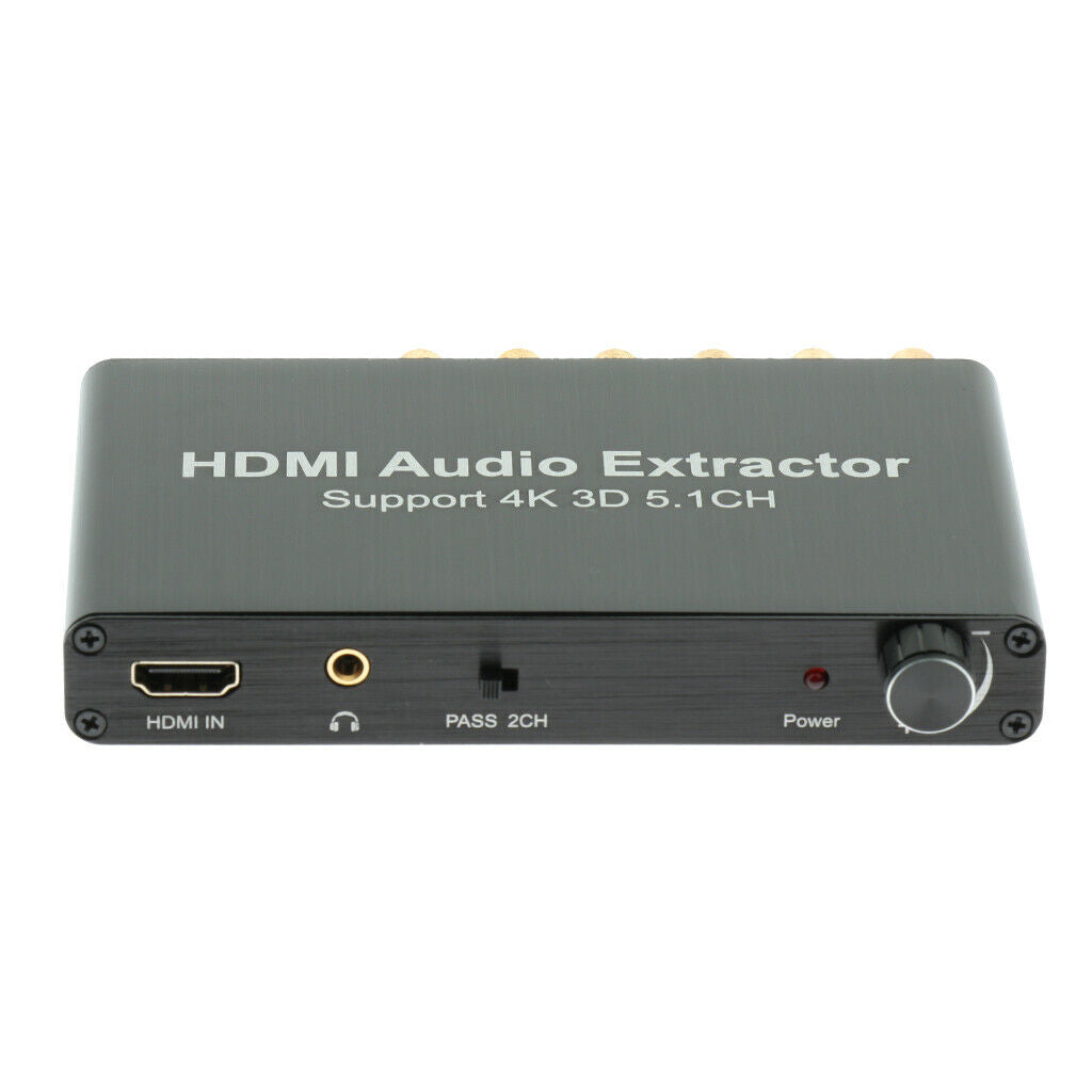 To   5.1CH Digital Audio Coaxial Decoder Converter Extractor 4K