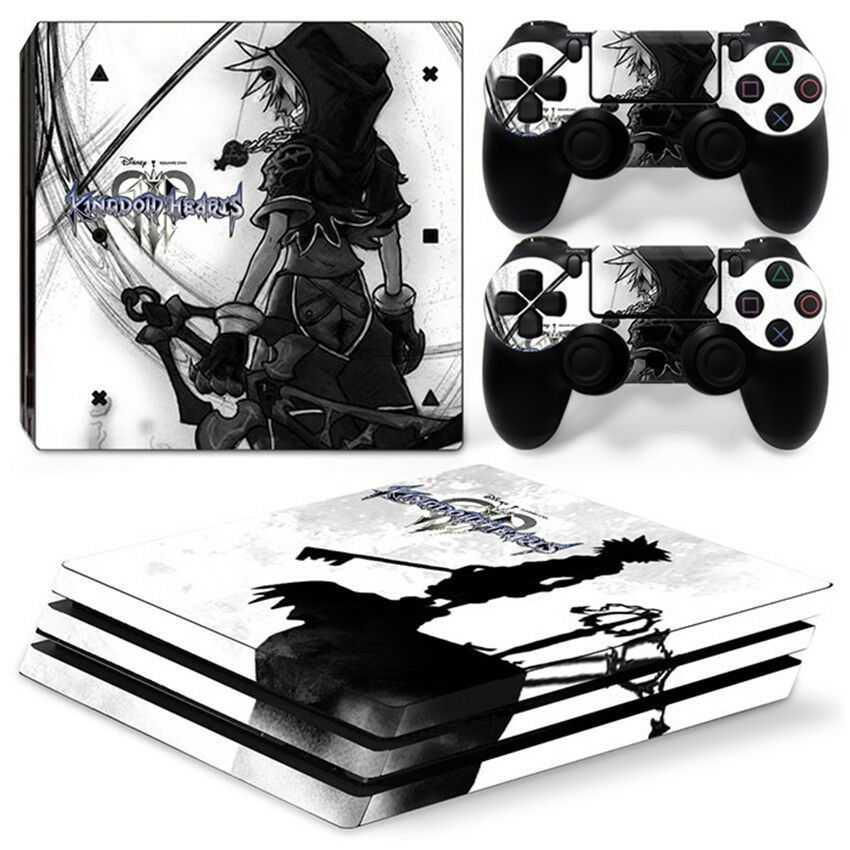 Kingdom Hearts  For  playstation PS4 PRO Pro Stickers & 2 Controllers Skin