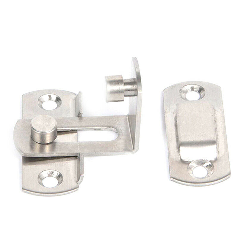 Stainless Steel 90 Degree Door Clasp Lock Shift Door Buckle Door Latch Do.l8