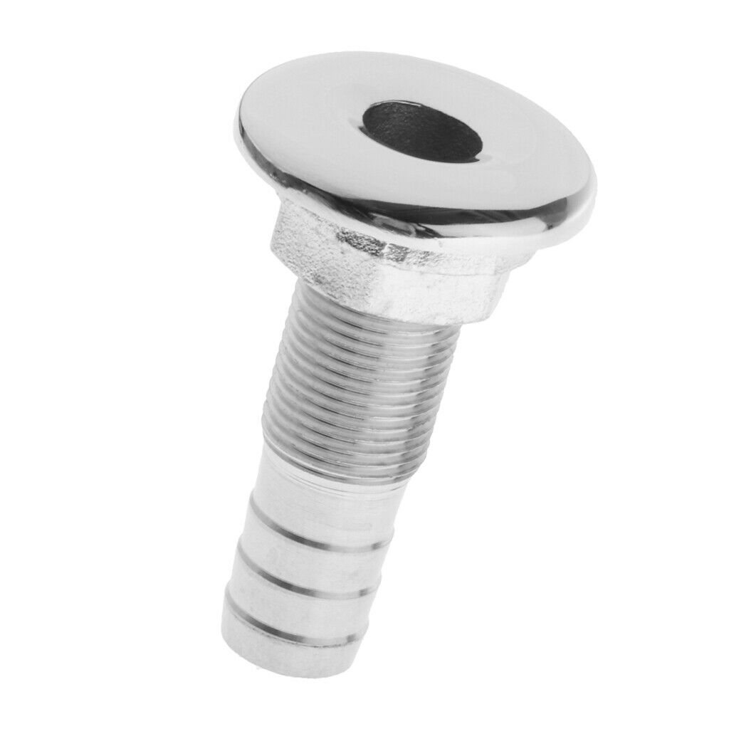 Stainless Boat Thru Hull Fitting Connector for Boat Yacht Hardware Parts