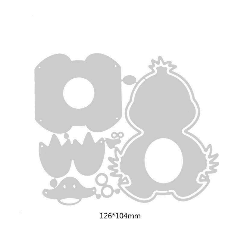 Easter Duck Metal Cutting Dies Stencil Scrapbooking DIY Album Stamp Paper Card