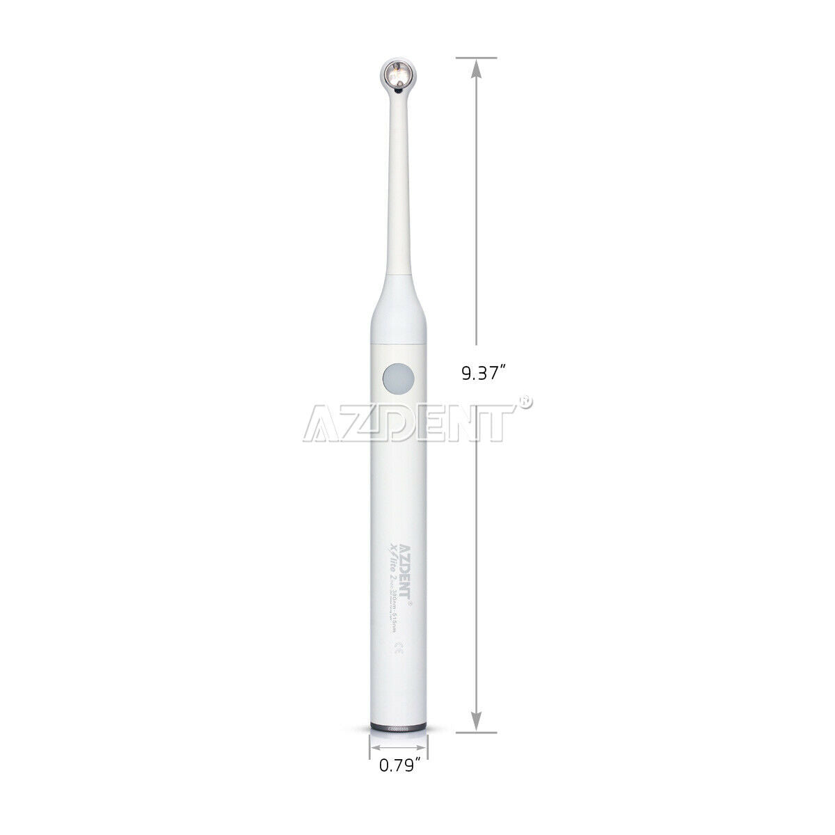 Dental Curing Light High Power 2300mW/cm² White Broad Band LED X2 AC 100-240V