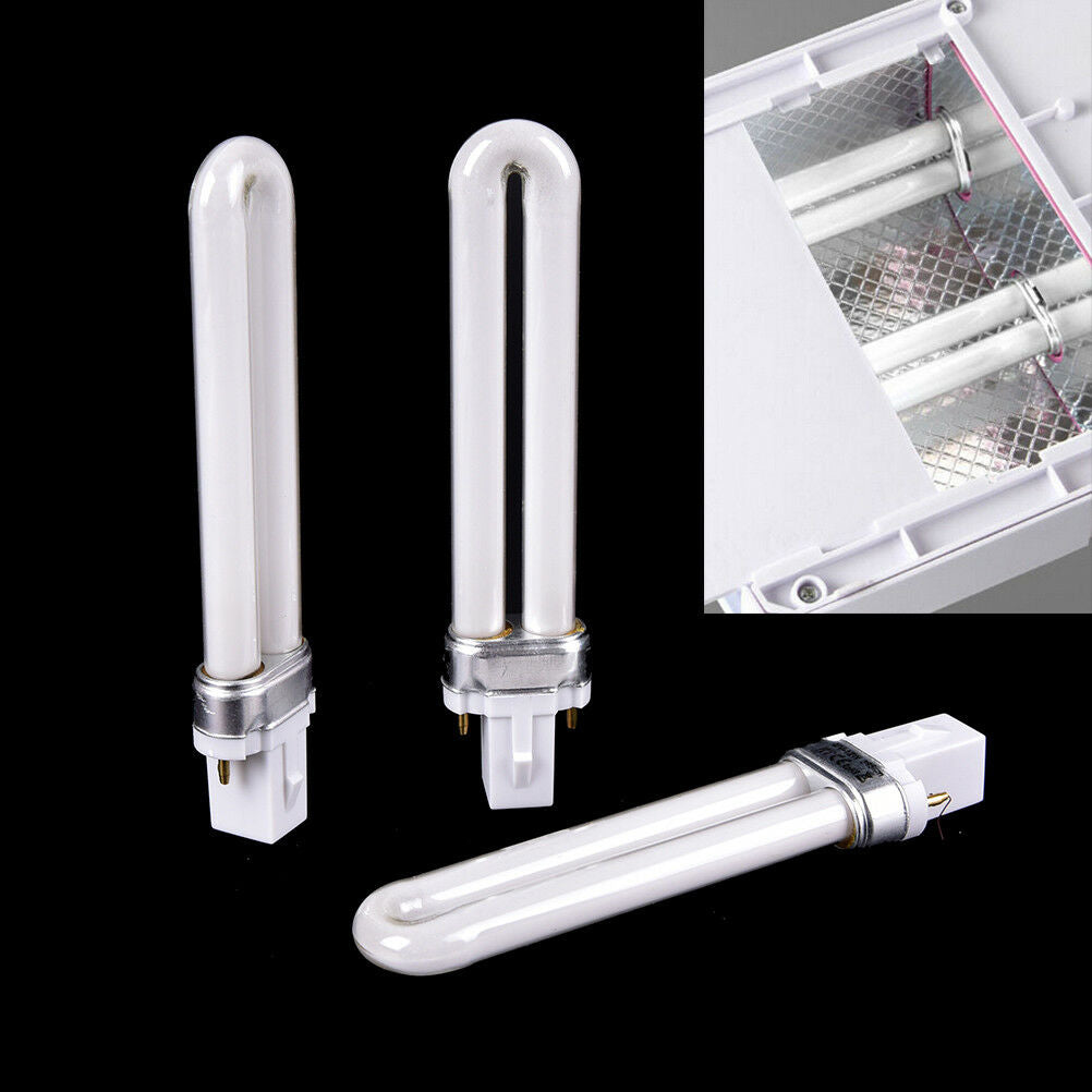 12W UV Nail Art Lamp Tube Light Bulbs Gel Dryer Replacement Curing Make U.l8