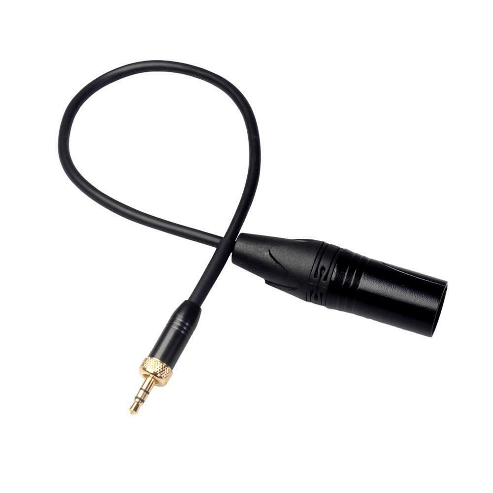 3.5mm Audio Male Plug with Internal Thread to 3Pin XLR Male Adapter Cable @