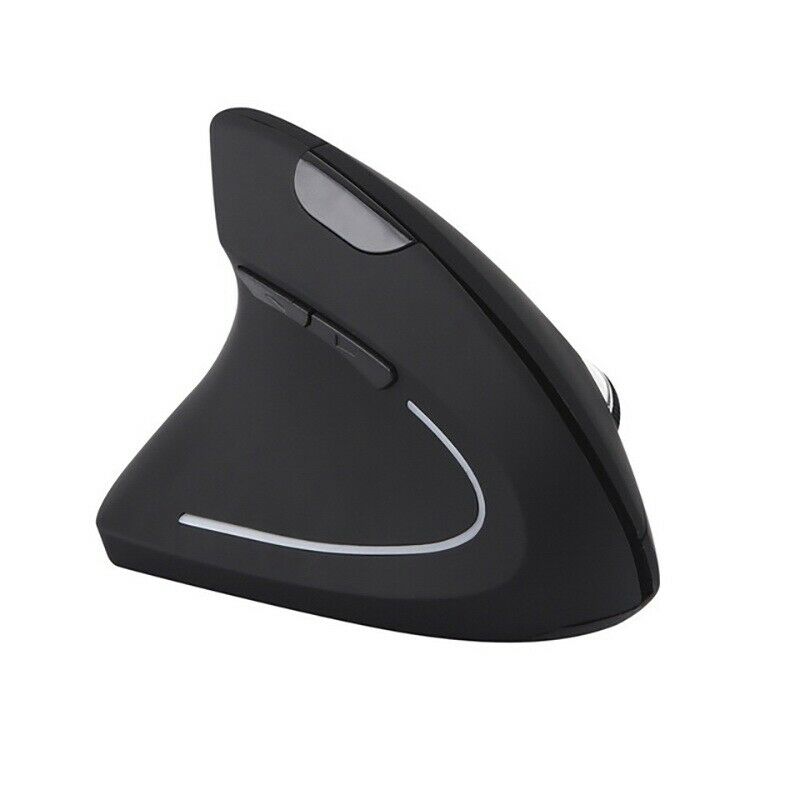 Mouse Raton Vertical 2.4Ghz Wireless Left Hand Optical Usb Gaming Computer MicQ2