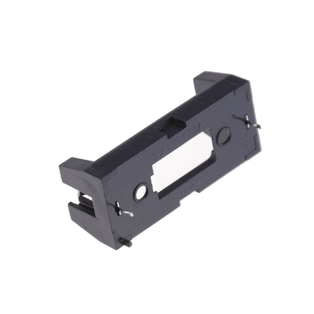 5x  PCB Plug-in Type CR123A Lithium Battery Holder Socket Black  T slYJUSRDR SJ