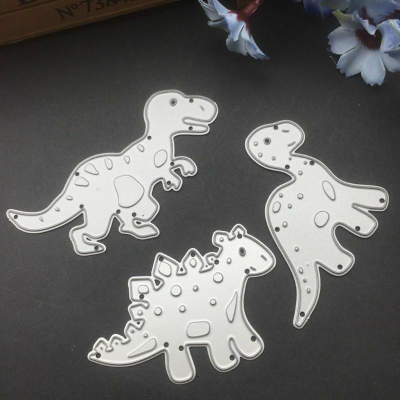 Dinosaur Metal Cutting Dies Stencil DIY Scrapbooking Embossing Album Paper Card