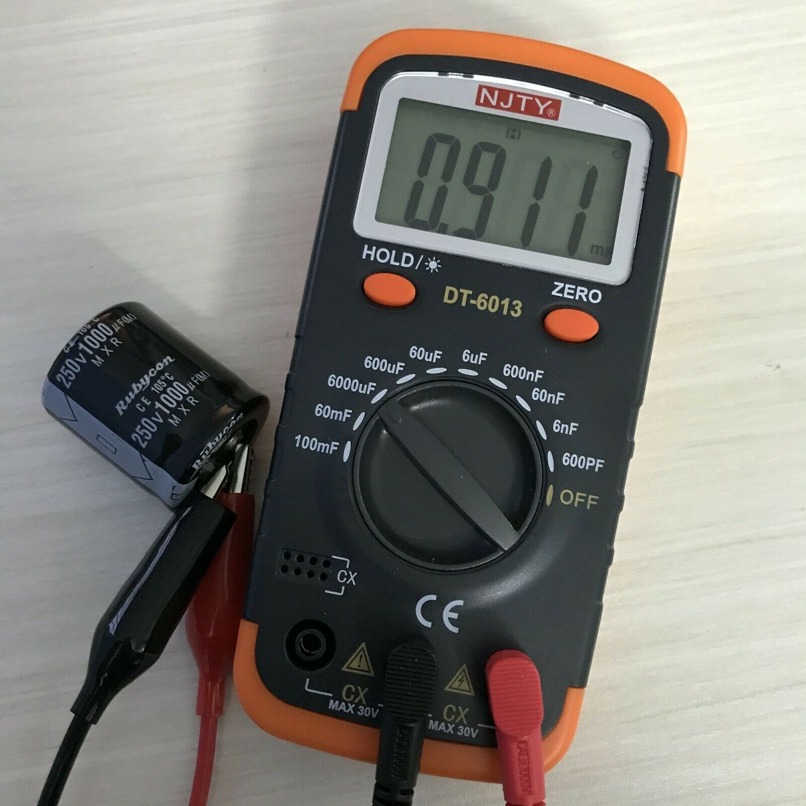 Electrolytic Capacitor 1000uF 1000 UF 250V 2 Pins 30 * 45 mm  High Quality