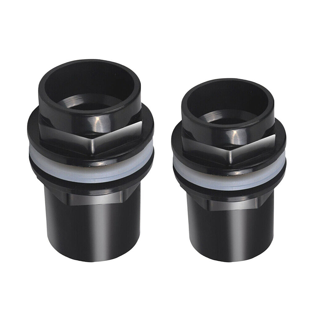 2x Aquatic Fish Tank Water Tube Valves Joint Connector Kit 25mm & 32mm Dia.