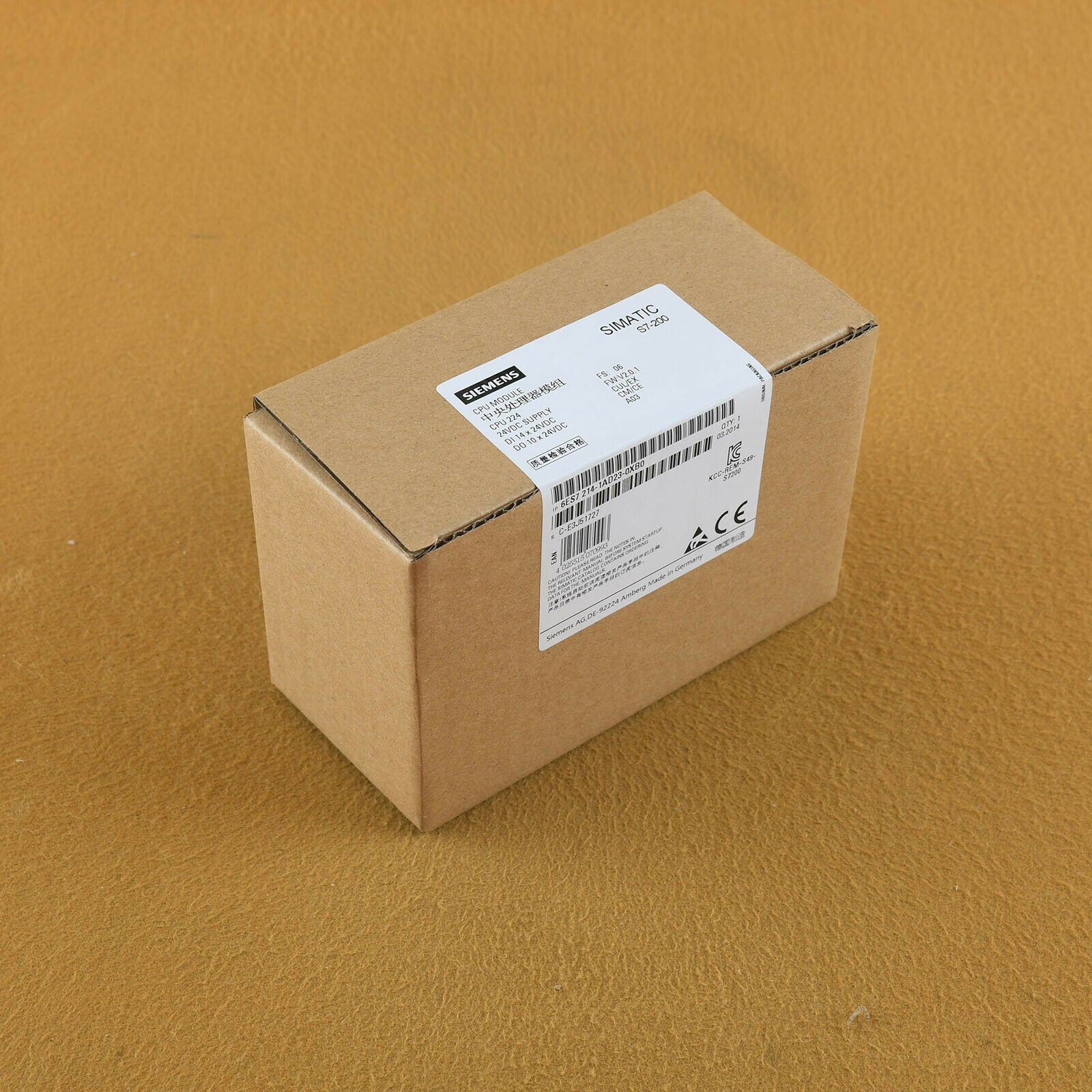 1PC New 6ES7 214-1AD23-0XB0 One year warranty Fast  SM9T