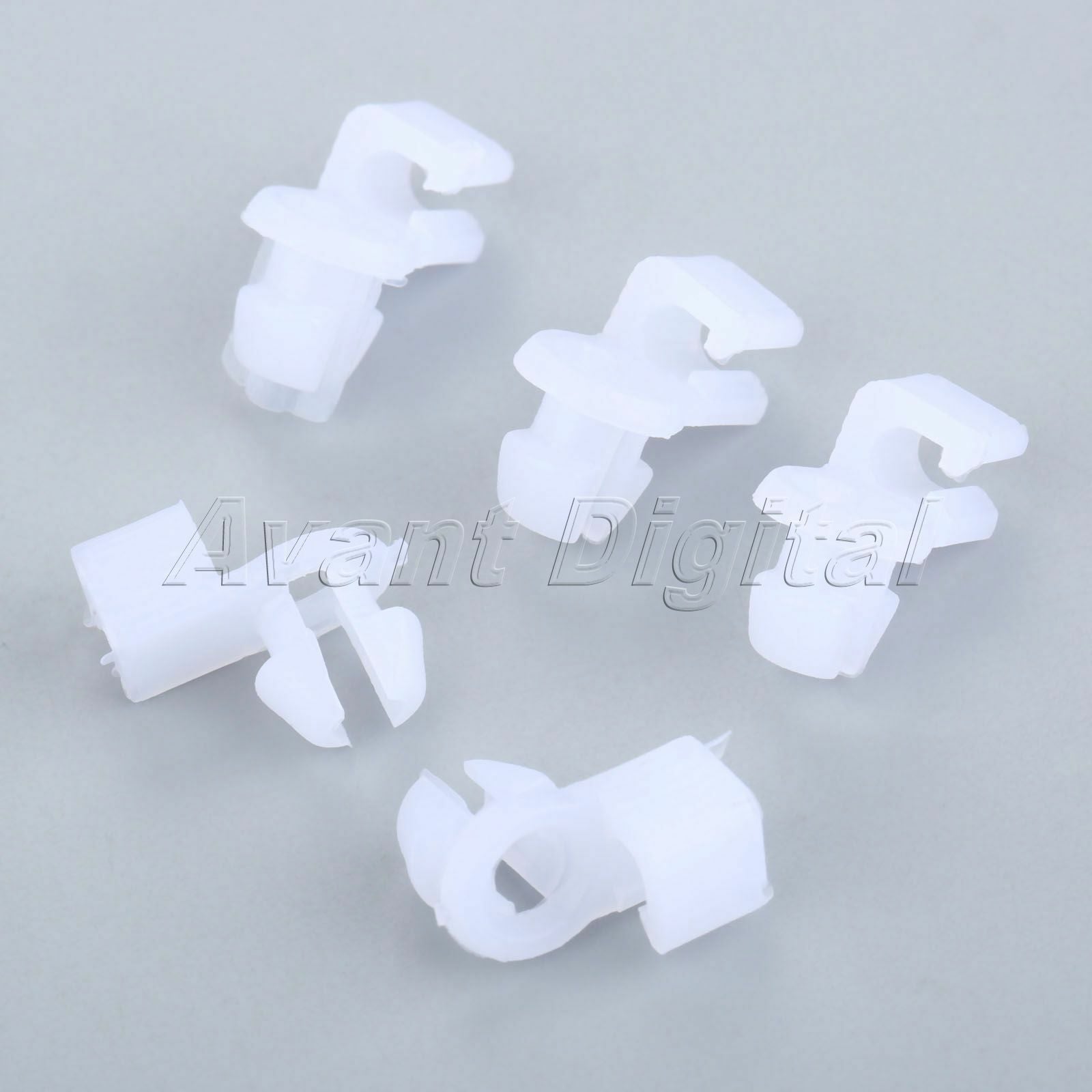 100PC Car Door Lock Rod Clips M03 Push-Type Bumper Retainer Clip Moulding
