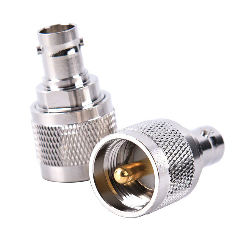 PL259 UHF PLUG MALE TO BNC SOCKET FEMALE RF AdapterJA.l8
