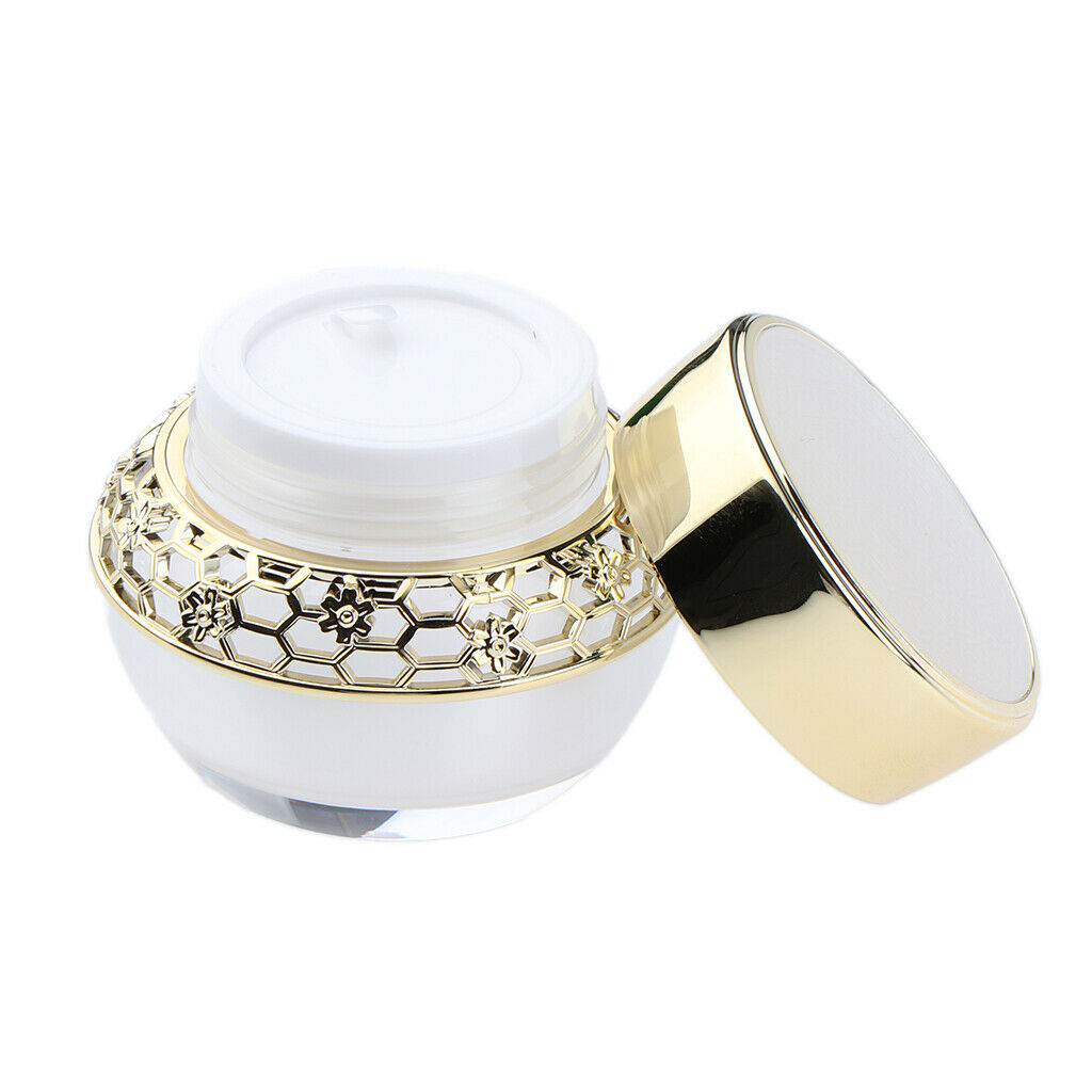 50g+30g Acrylic Container Jars with Inner Liner for Scrubs, Oils, Salves,
