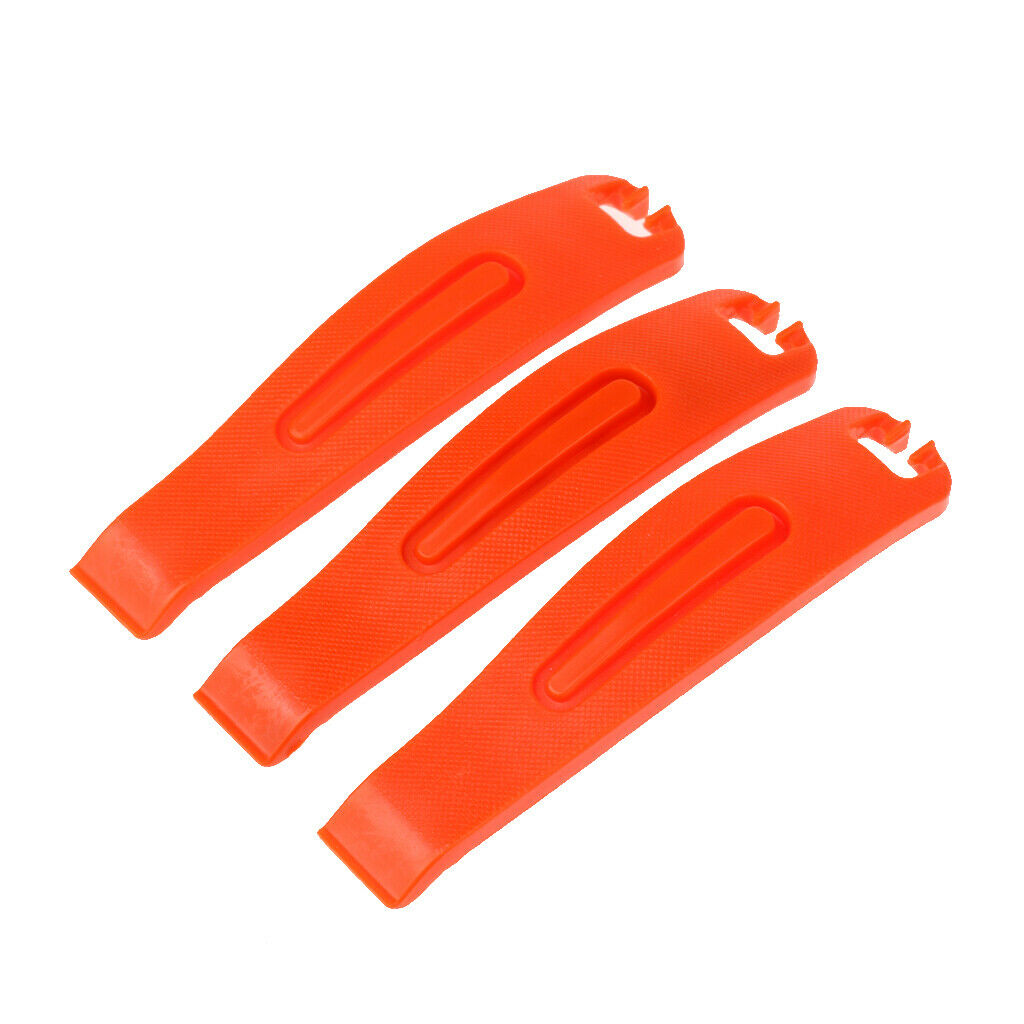 3x Mountain Bicycle Bike Strong Tyre Puncture Repair Lever Plastic Tool