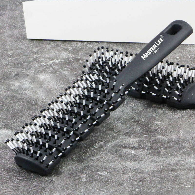 Vented Brush for Men Barber Hair Styling Anti-static Women Wave Hair Comb Brush