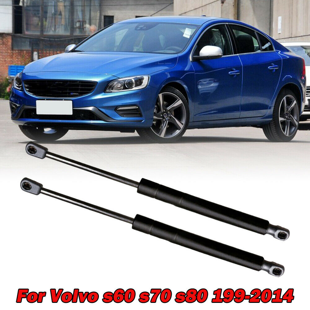 2Pcs Front Hood Lift Supports Struts Shock Spring For 2001-14 Volvo S60 V70 S80