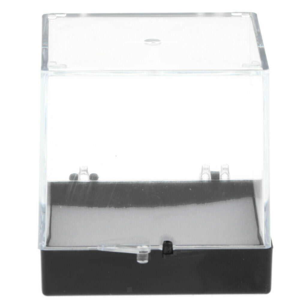 6.5x6.5x7cm Transparent Dustproof Display Case for Rock & Mineral Collection