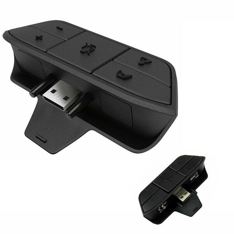 Headset Adapter Mic Headphone Converter for Microsoft Xbox One Controller Black