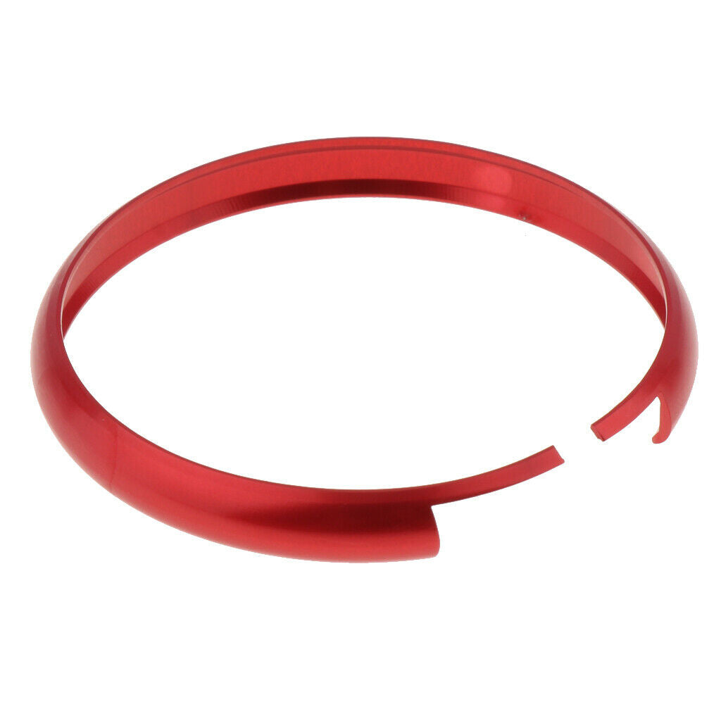 Aluminum Key Ring Trim Chain For Mini Cooper Clubman Countryman Pink+Red