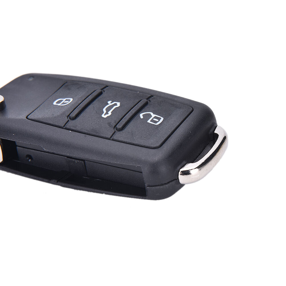 Fit MK6 3 Button Remote Key FOB shell case uncut blade _.l8