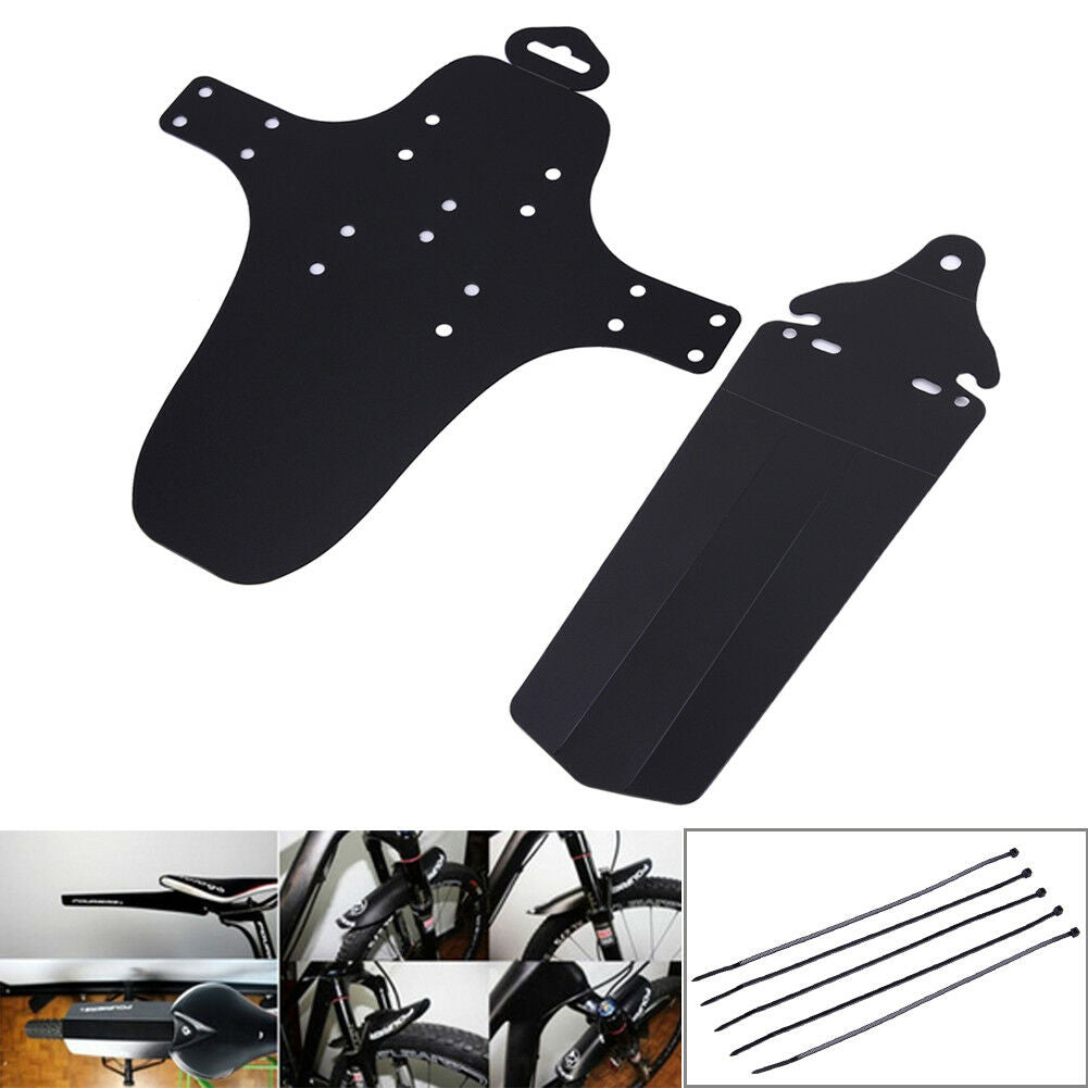 Outdoor Cycling MTB Mountain Bike Bicycle Front+Rear Mud Guards Mudguard Fenders