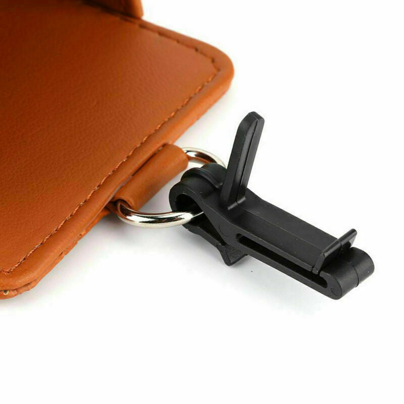 Car Seat PU Back Tidy Storage Box Coin Bag Organizer Pocket Hanging Holder Pouch