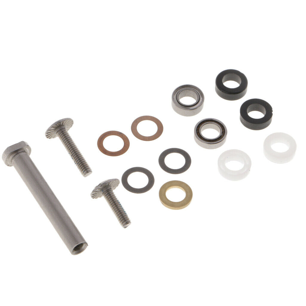 1 Set Fishing Reel Parts Accessories Reel Handle Knob Washers Shaft Repair