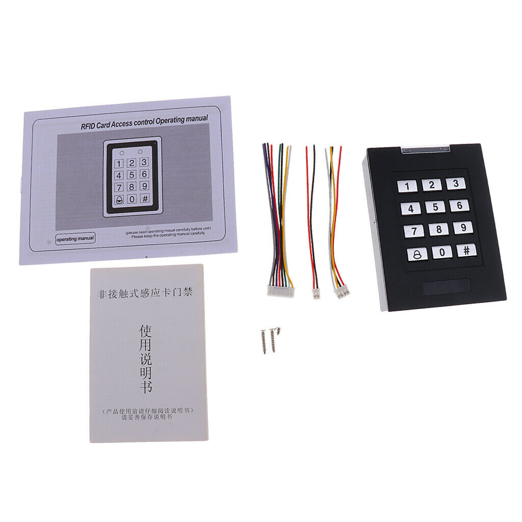 Identity Card Password System Access Control Keypad Home Office Door Lock