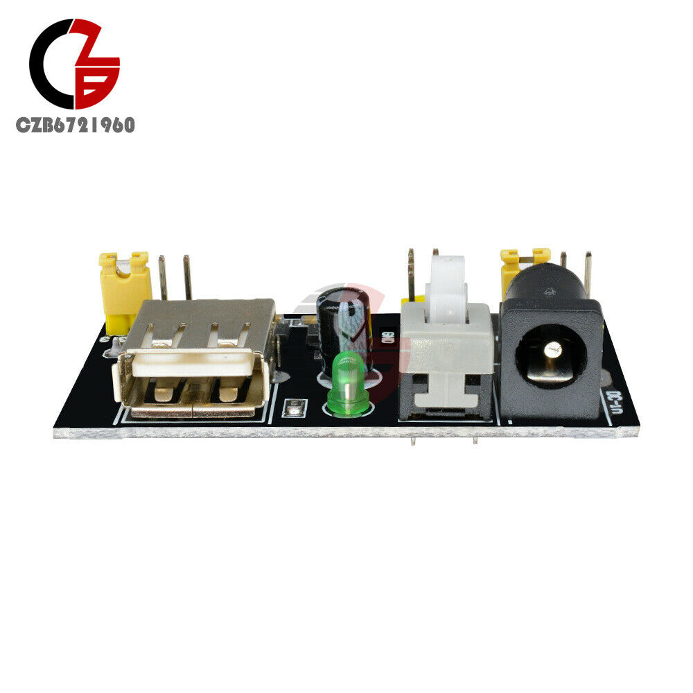 5PCS Breadboard Power Supply Module USB 3.3V/5V Fit For MB102 Breadboard