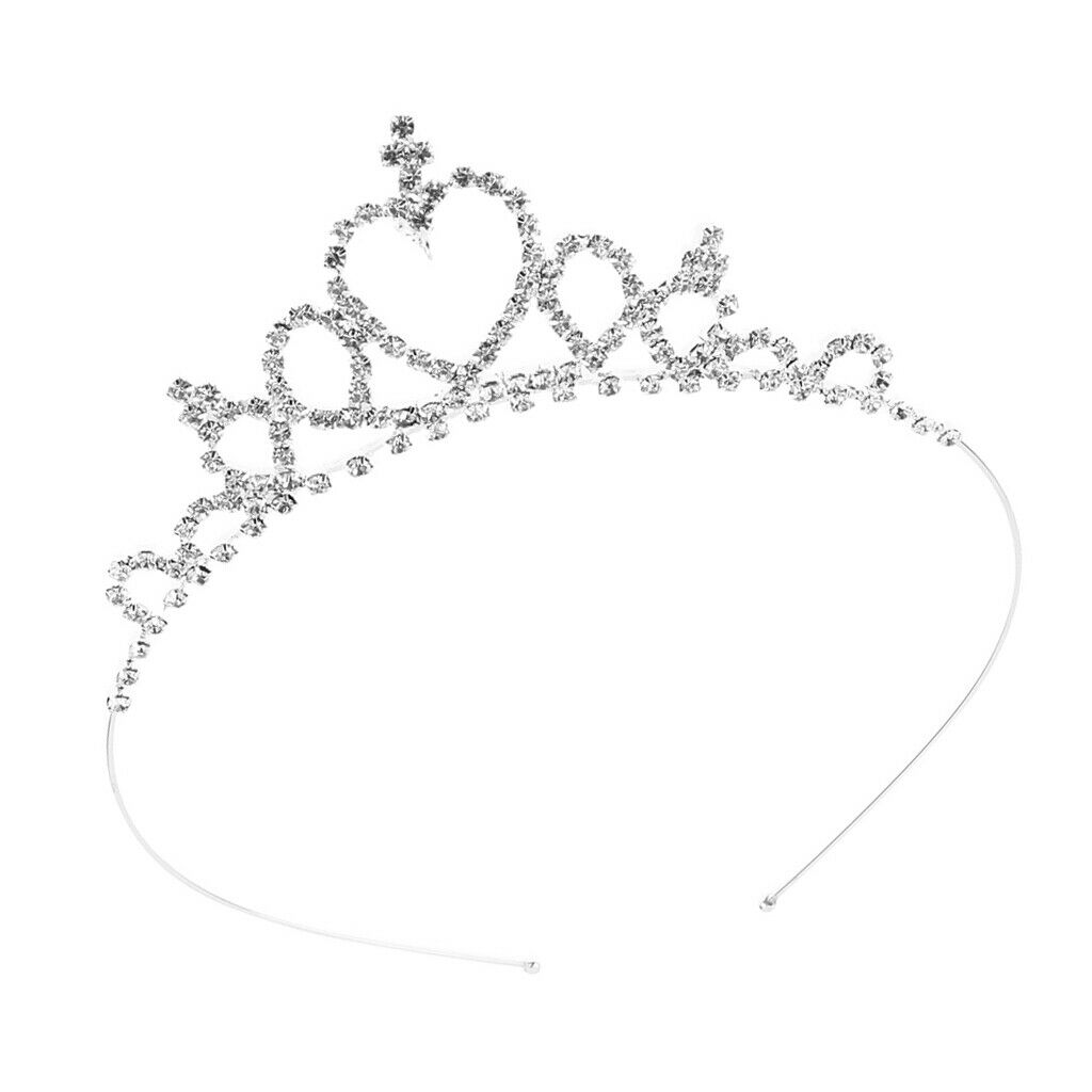 Girl Fairy Wedding Crown Headband Tiara Crystal Hairband Hair Hoop Tiara