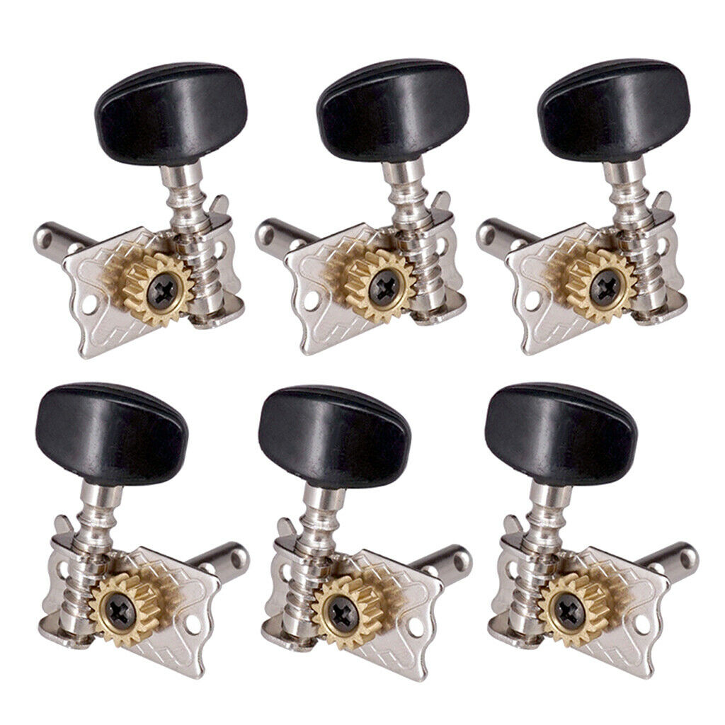 Set of 6 3L3R Acoustic Guitar Tuners Tuning Pegs Machine Heads Accessories
