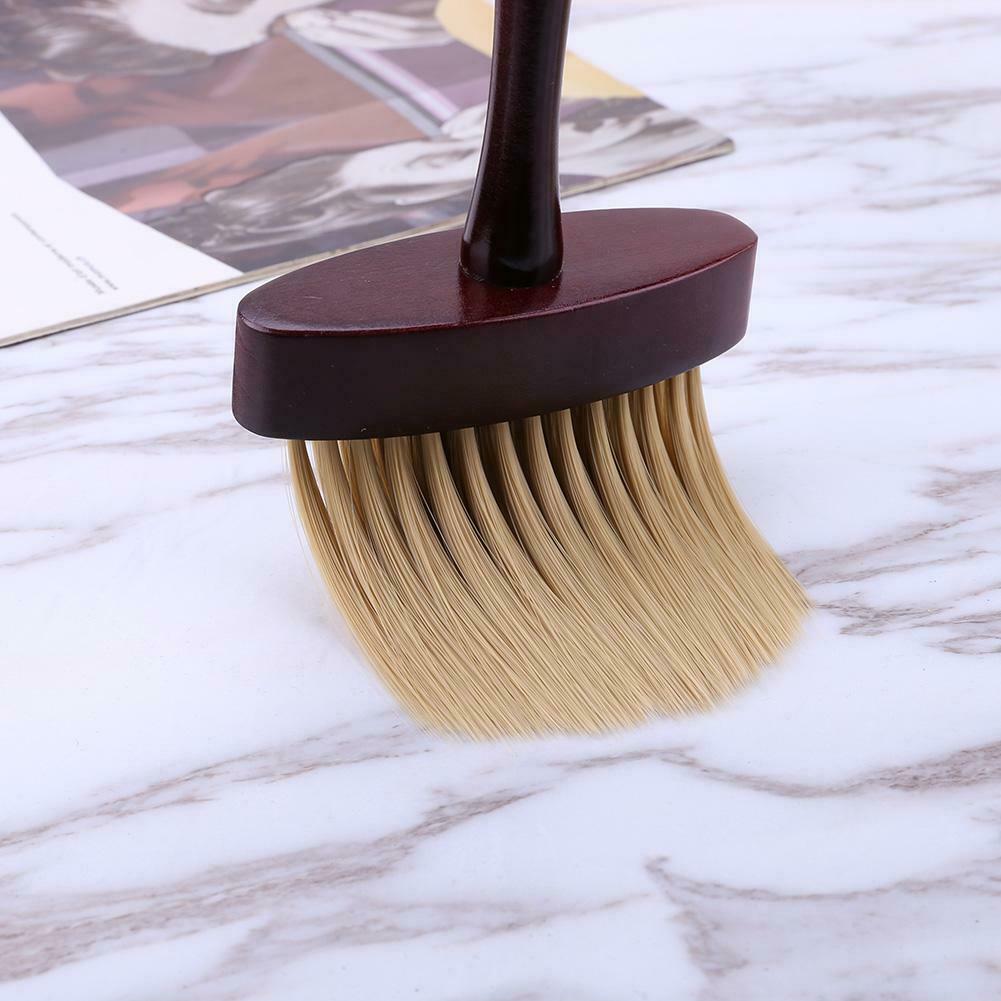 Hairdressing Neck Brush Barber Cleaning Hairbrush Salon Hair Sweep Brush @