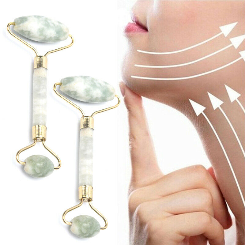 Natural Facial Beauty Massage Tool Jade Roller Face Massager Relaxation T.l8