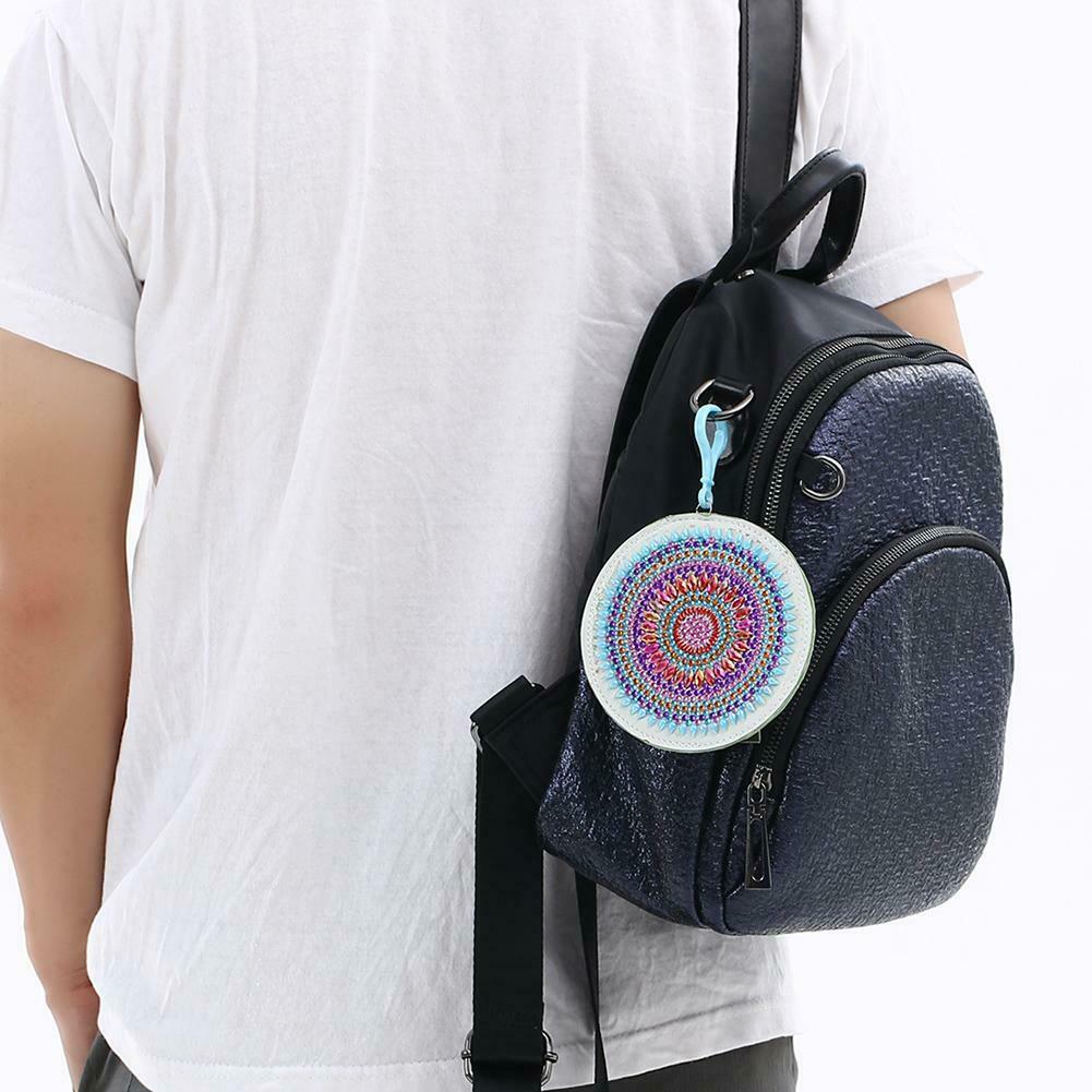 DIY Special Shaped Diamond Painting Mandala Wallet Embroidery Coin Purse @