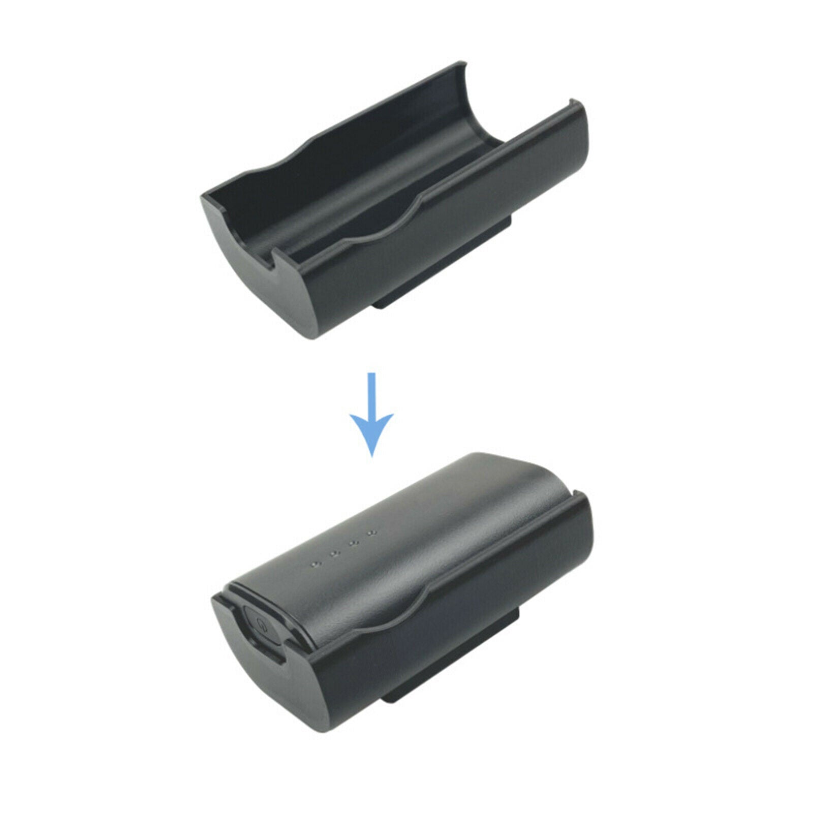 Headband Battery Storage Holder Back Clip for DJI FPV Combo Goggles V2 Black