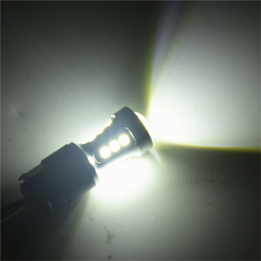 2 Pcs Bright White LED DRL IP67 For Citroen C5 &Peugeot Replace hp24w G4 Bulbs