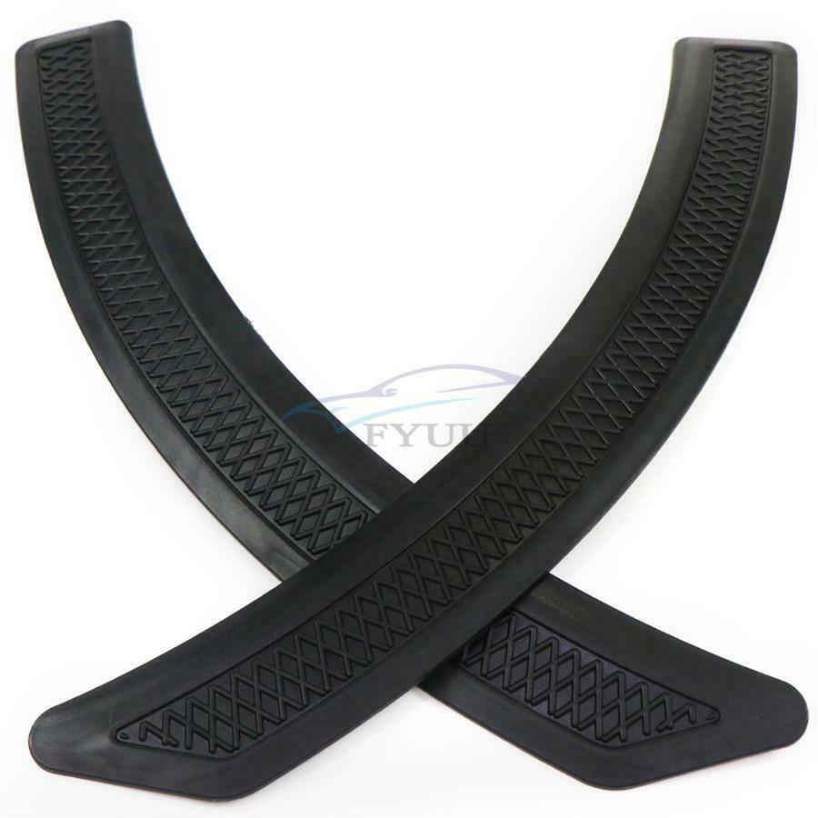 2PC Matte Black Car Front Fender Side Vent Cover For Mitsubishi Lancer EVO 08-15