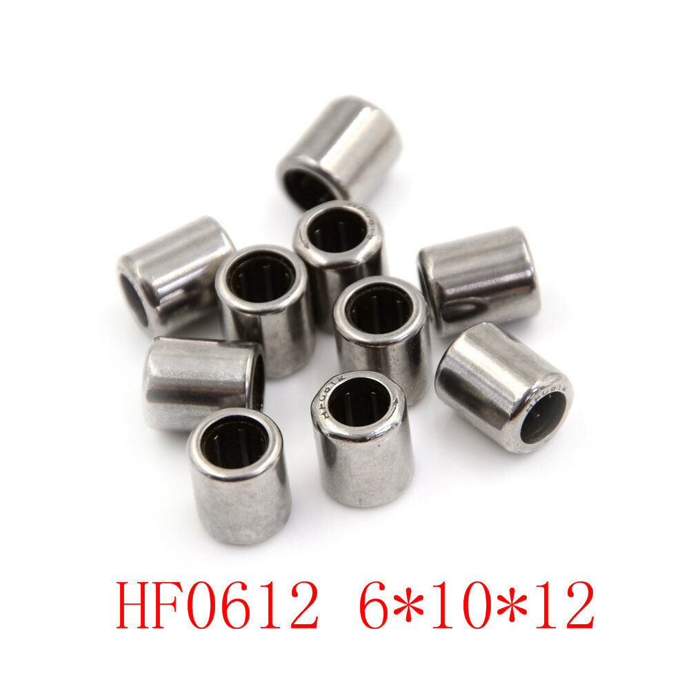 10pcs HF0612 6x10x12mm One Way Clutch rIniature Needle Roller Bearing aLSJCA