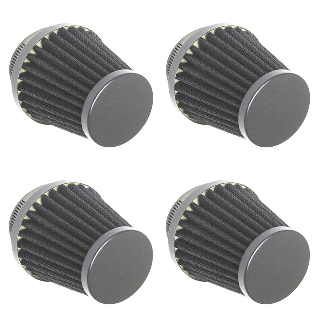 4 Pieces Motorcycle Dirt Bike Cleaner Replacement Motor Intake Air Filters -