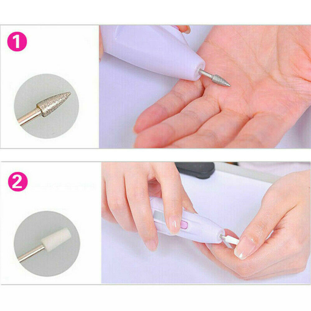 Electric Pop Nail Sander Grinding Pen Sanding Machine File Polishing Art Tool