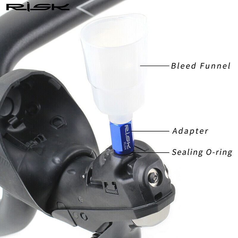 Bike Bleed Funnel Adapter Hydraulic Disc Brake Oiling Bicycle Repair To.l8