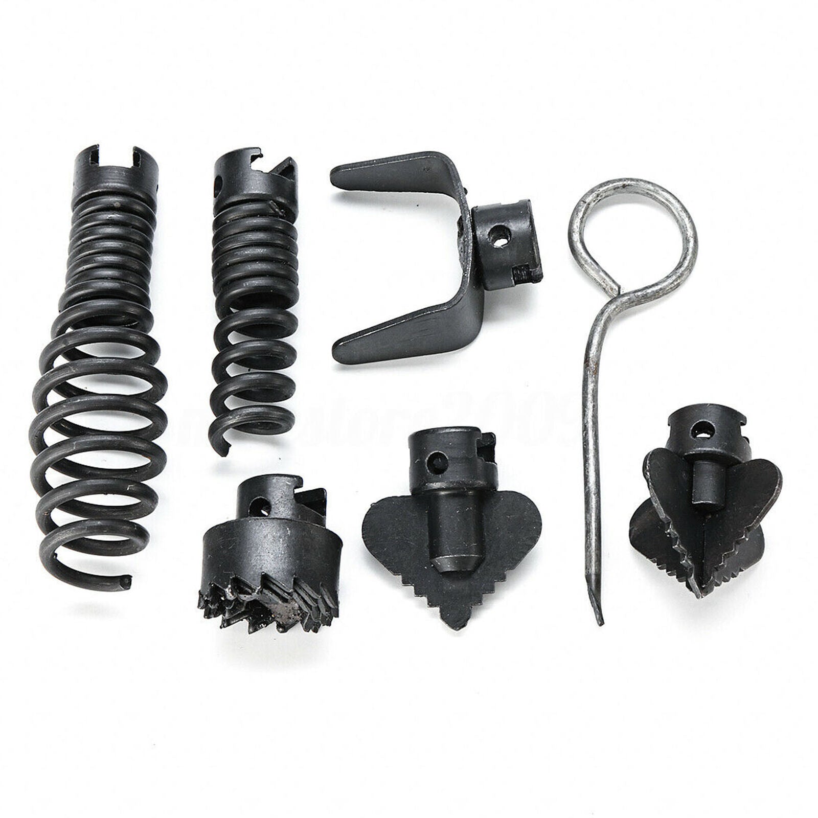 7Pcs Drain Cleaner Combination Cutter Head For Dredger 16mm Manganese Steel