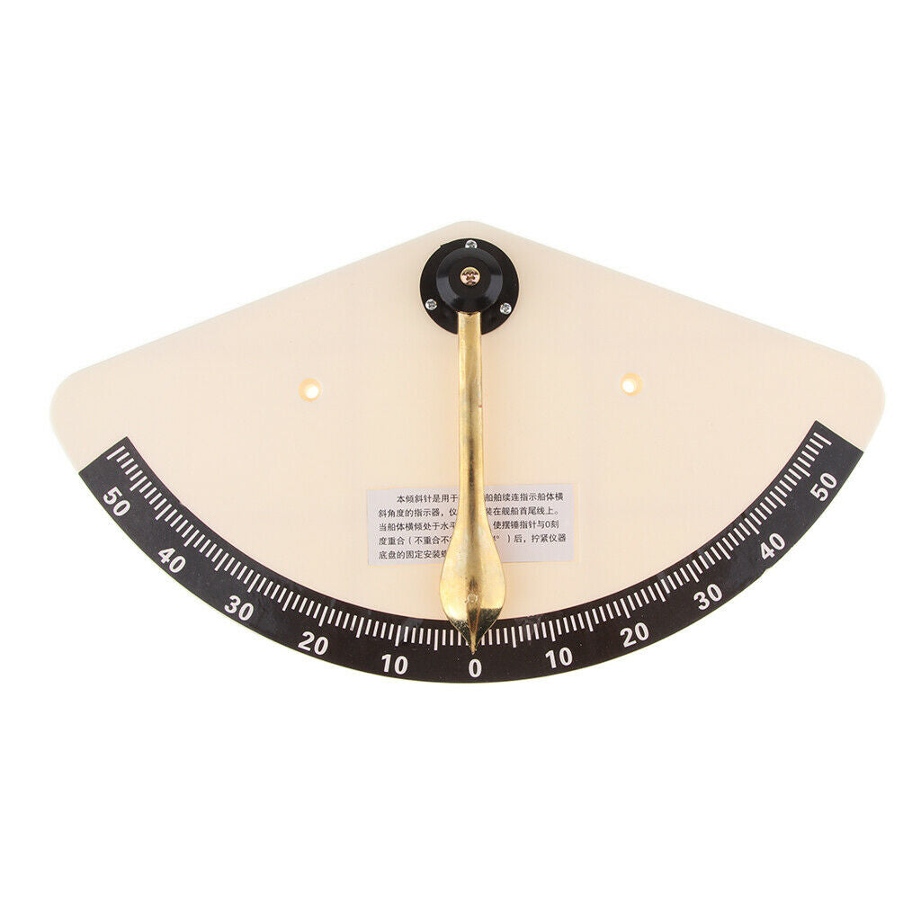 Marine Instrument Ships Boat Yacht Marine Clinometer Level Inclinometer