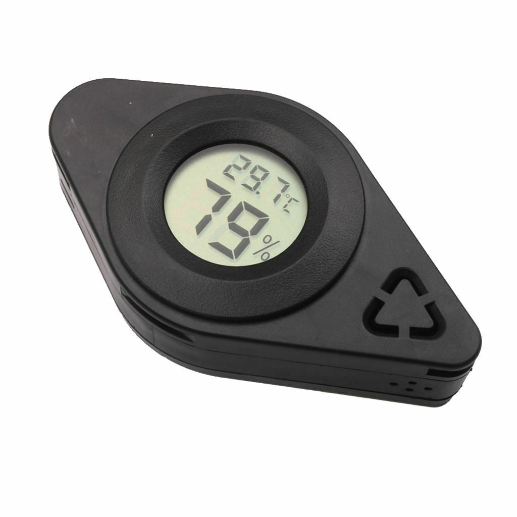 Digital Hygrometer Thermometer Adjust Humidity for Guitar Violin Cello Etc.