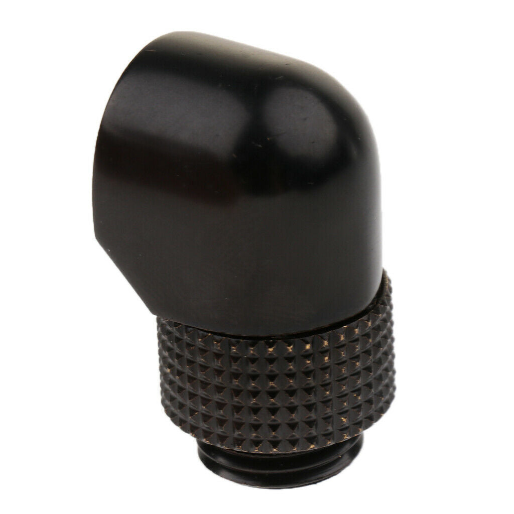 6 pcs G1/4 90 Degree Rotary Male to Female Fitting Adapter for Water Cooling