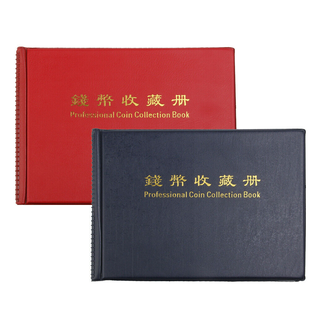 Penny Money Pocket Storage Coin Album Book 240  Collection Royalblue