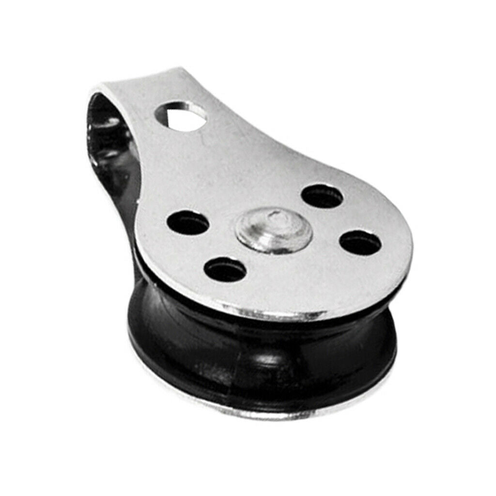 4pcs/set M5 Marine Grade Anchor Pulley For Kayak Canoe Fishing Boat