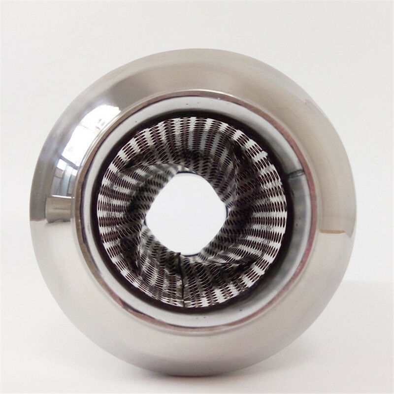 1x Stainless Steel 63mm/2.5" 310mm Car Exhaust Muffler Silencer Muffler Polished